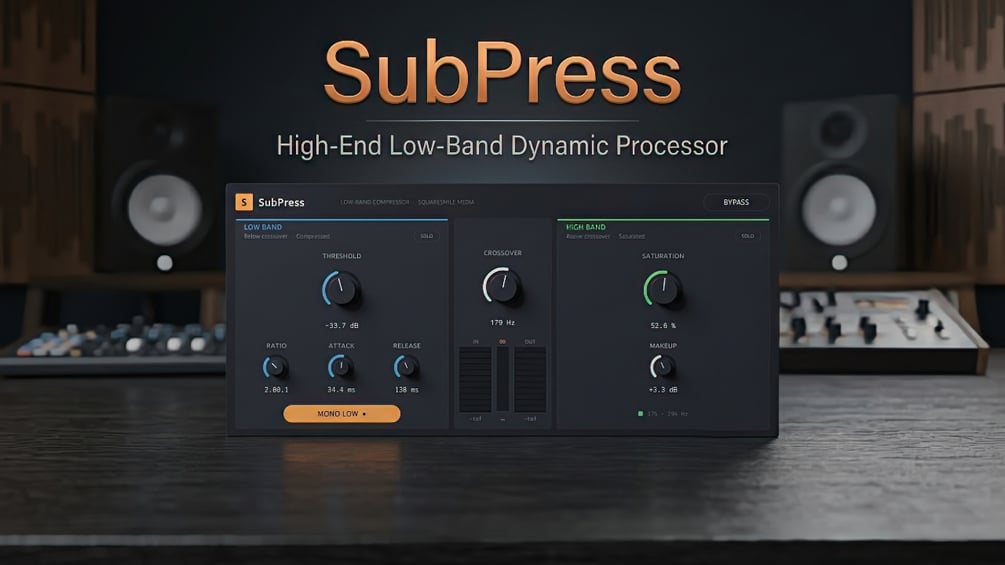 SubPress — High-End Low-Band Dynamic Processor