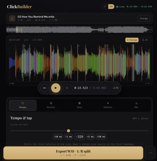 ClickSmith screenshot